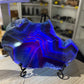 Black Fluorite Slab (UV Reactive)