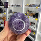 Chevron / Dream Amethyst Sphere with Stand