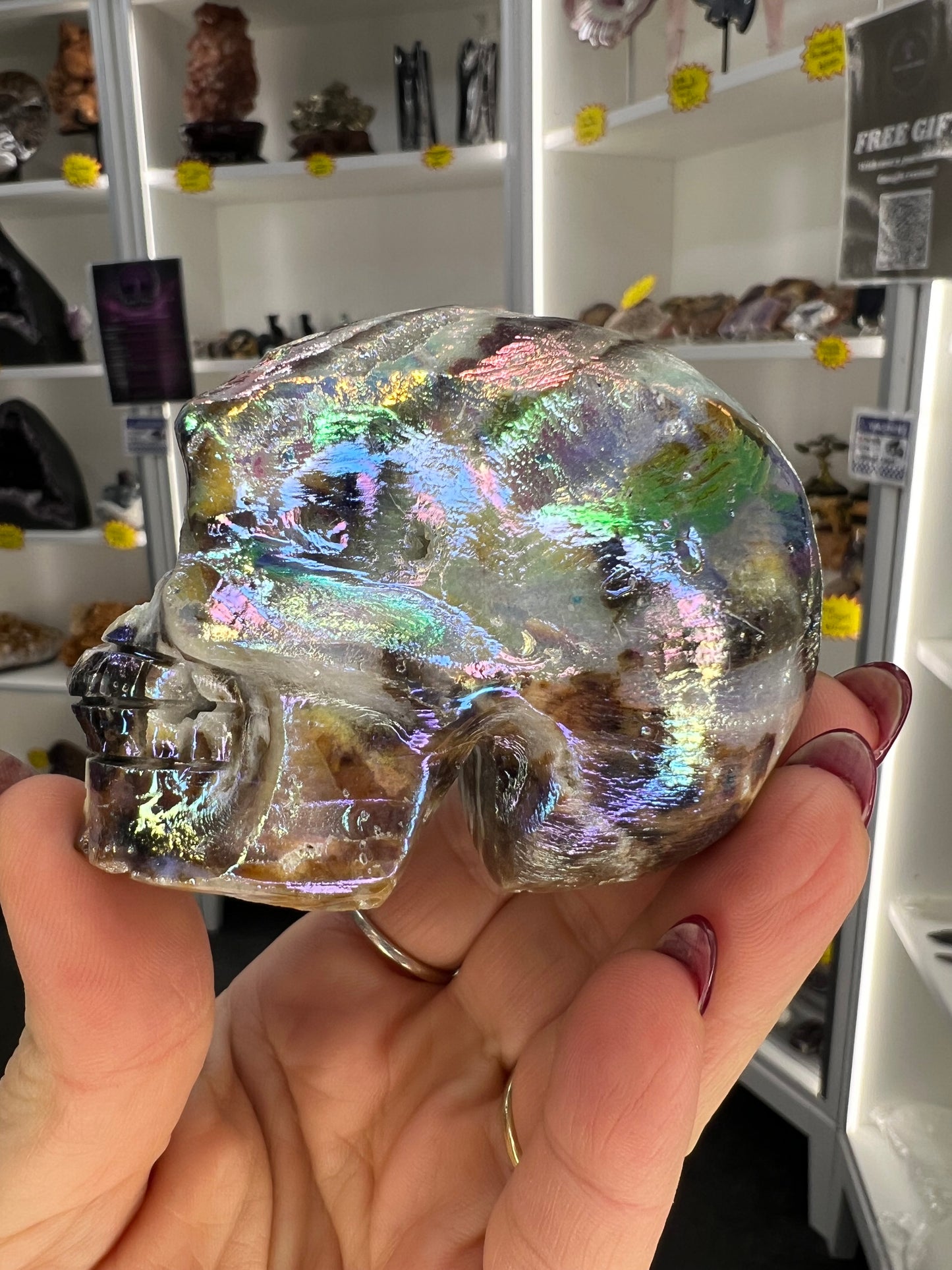 Aura Sphalerite Skull