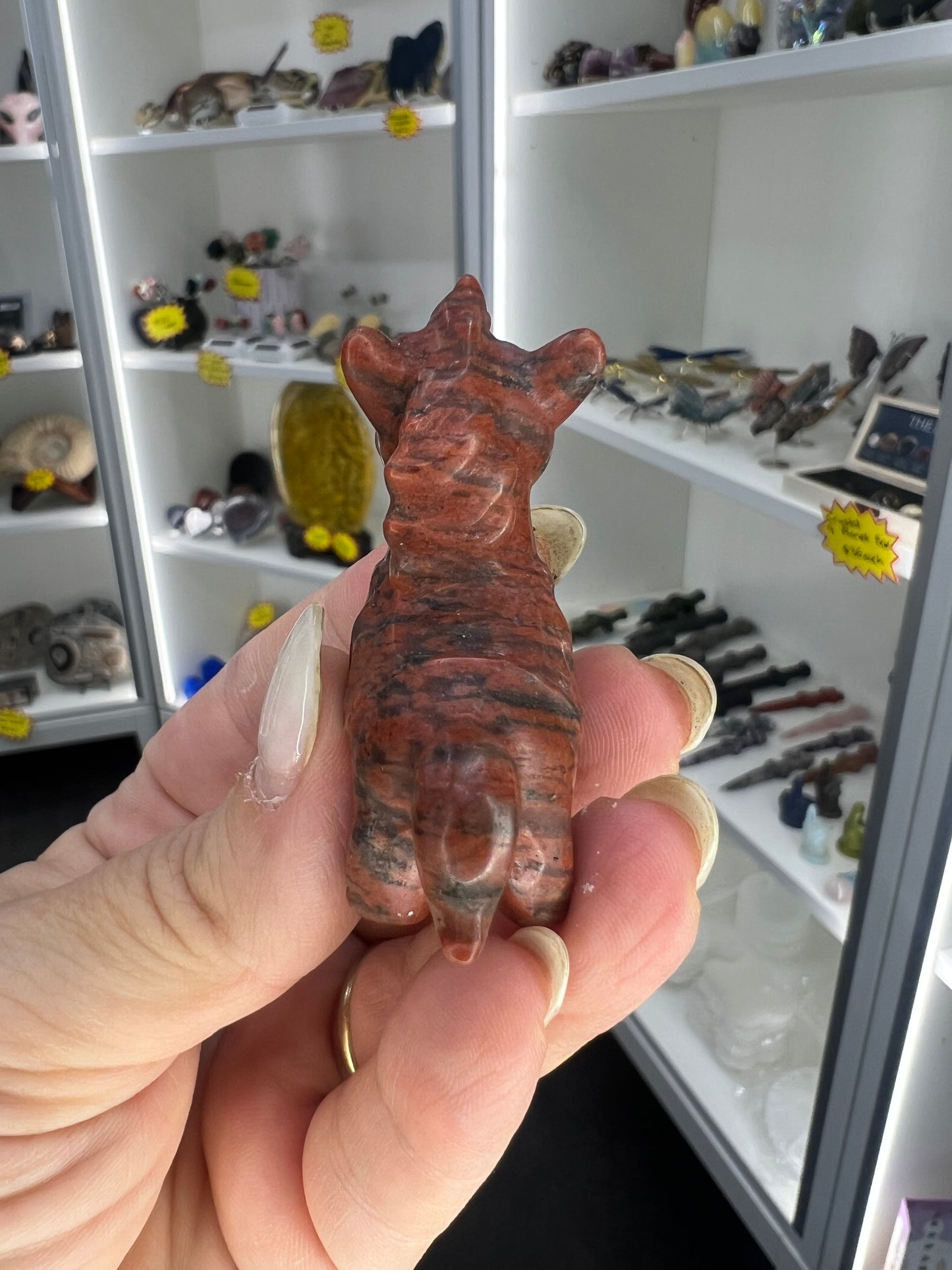 Mahogany Obsidian Horse