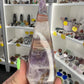 Amethyst x Banded Agate Faceted Freeform