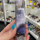 Blue Flower Agate Tower