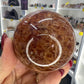 Golden Strawberry Quartz Sphere with Stand