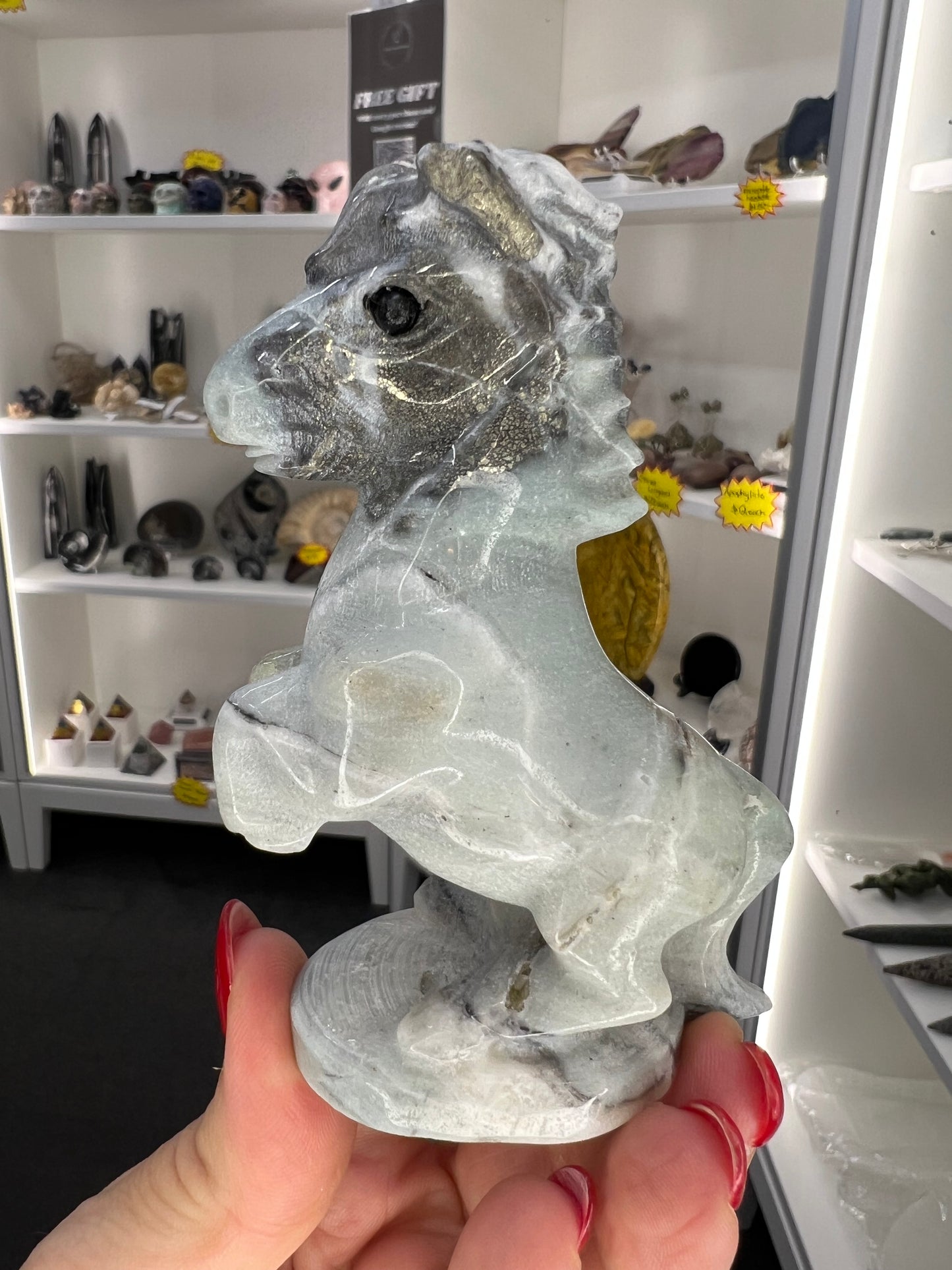 Caribbean Calcite Horse