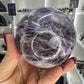 Chevron / Dream Amethyst Sphere with Stand