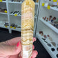 Yellow Banded Fluorite Tower