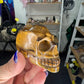 Tiger’s Eye Skull