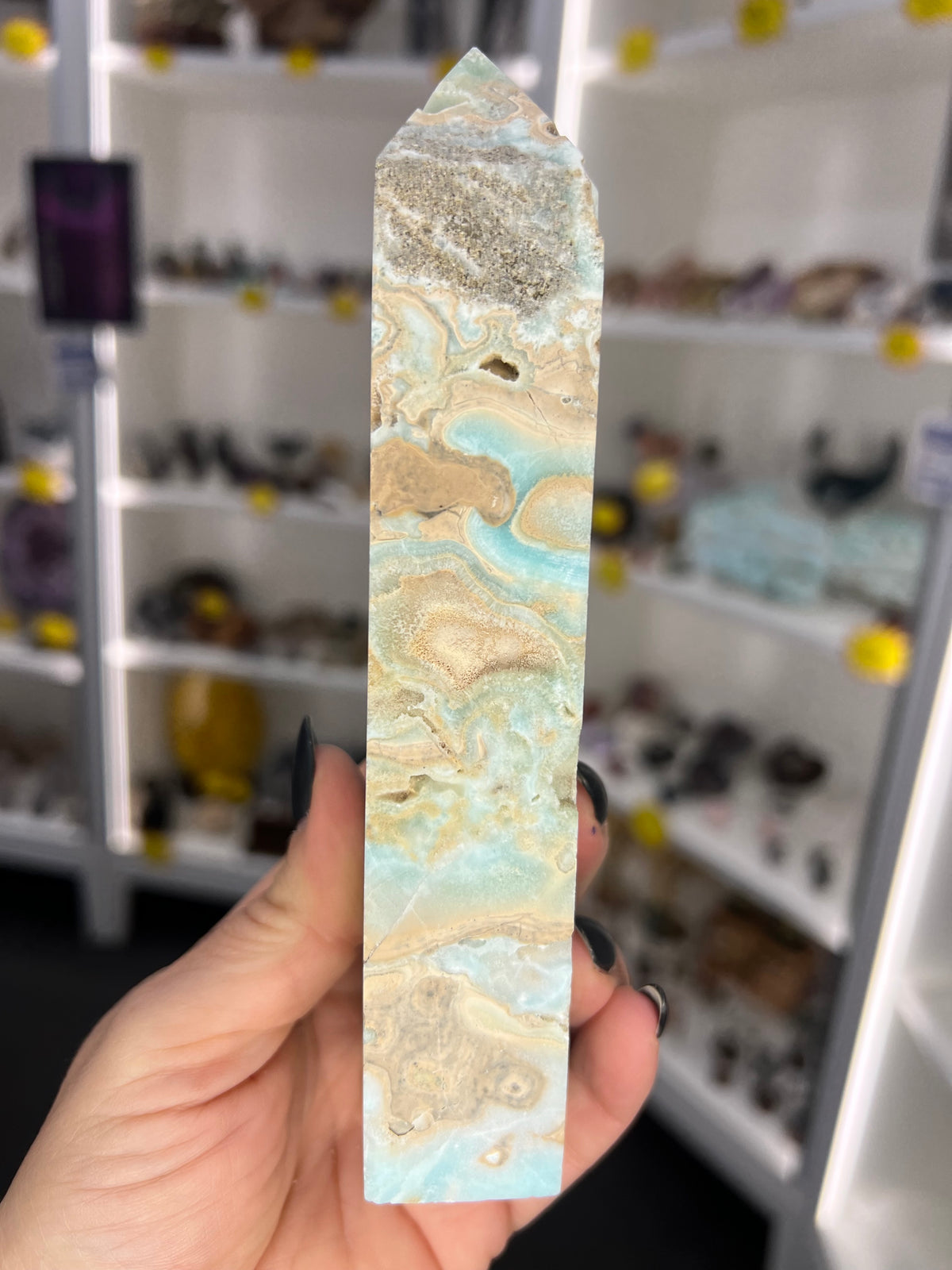 Hemimorphite Tower