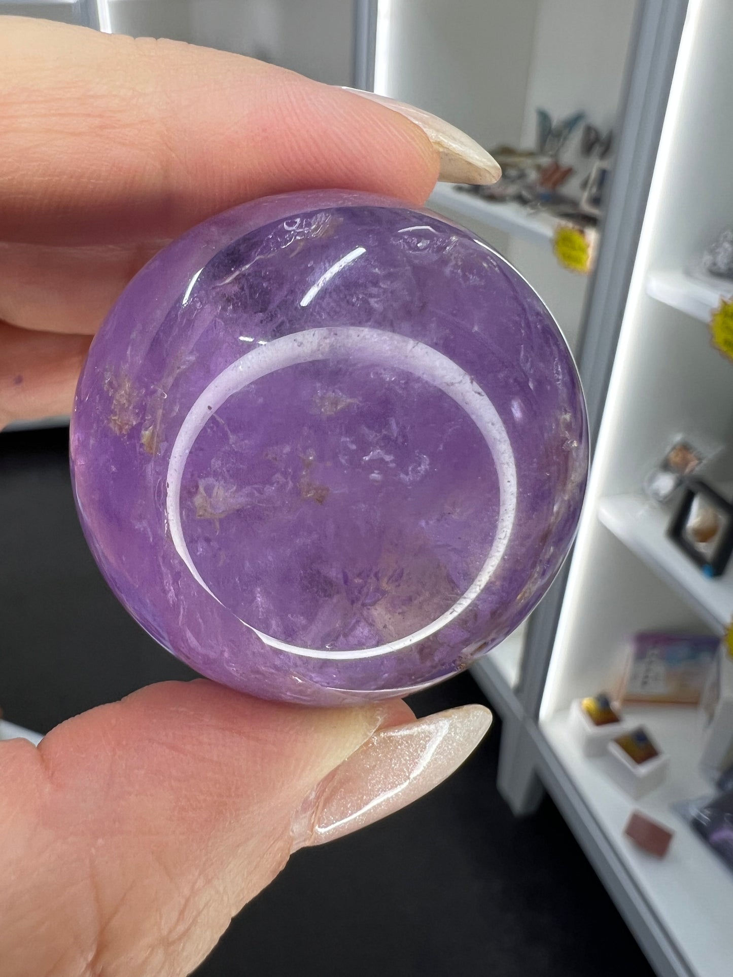 Amethyst Sphere on Stand