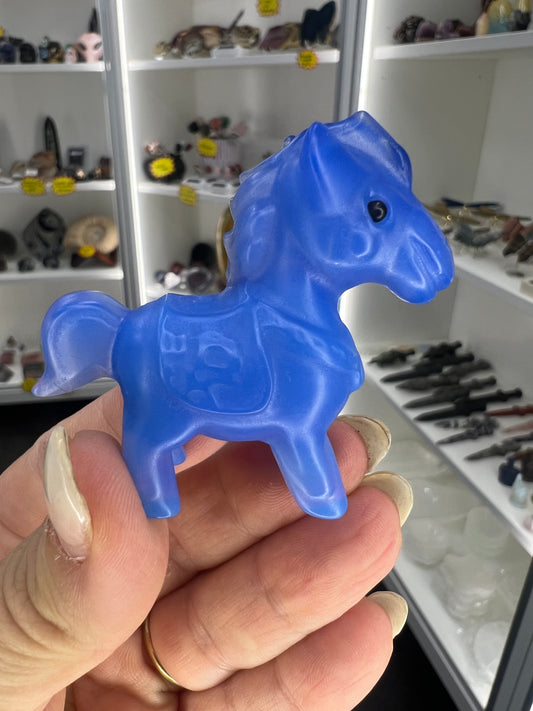 Blue Opalite Horse