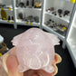 Rose Quartz Character Carving