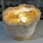 Quartz Geode Lamp