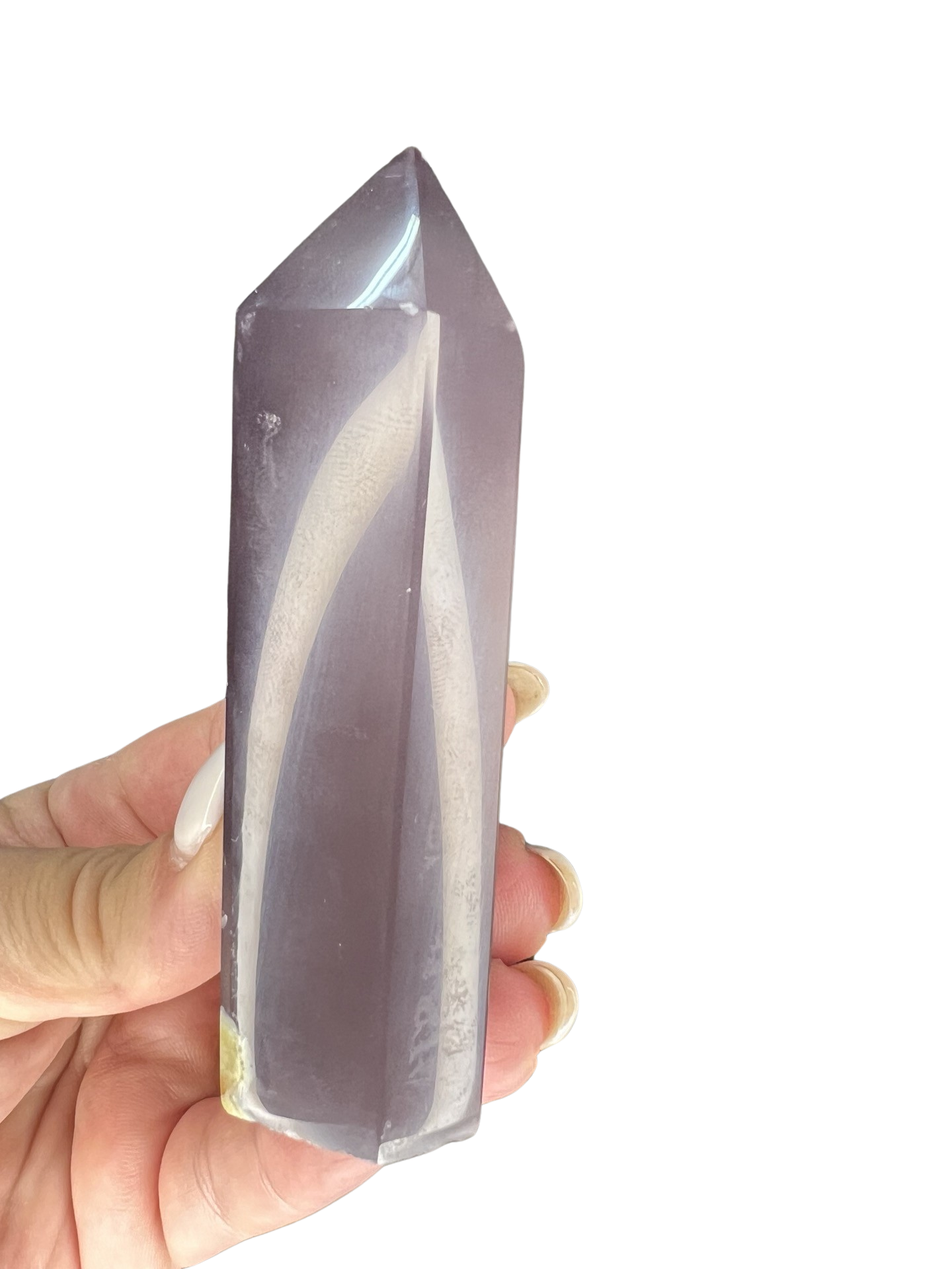 Druzy Agate Tower