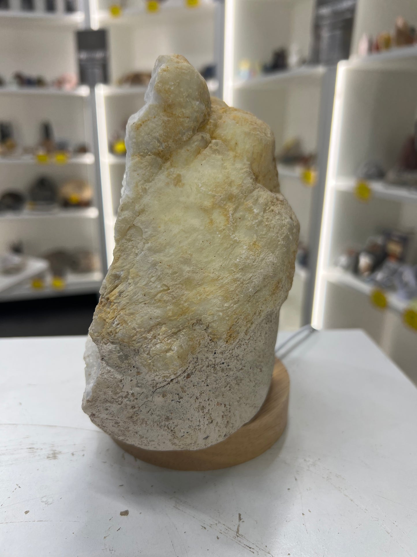 Quartz Geode Lamp