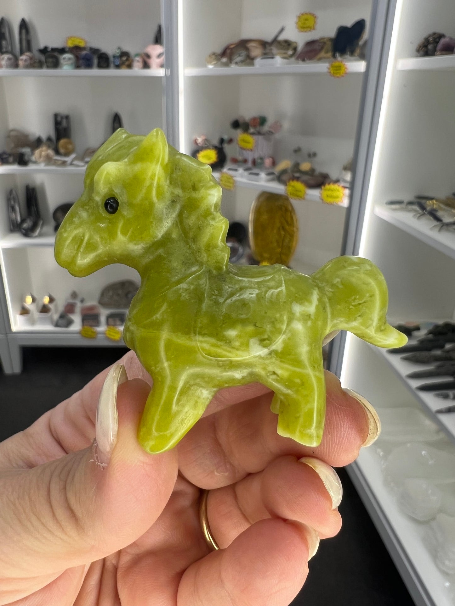 Green Jade Horse