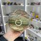 Green Onyx Sphere with Stand