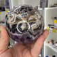 Chevron / Dream Amethyst Sphere with Stand