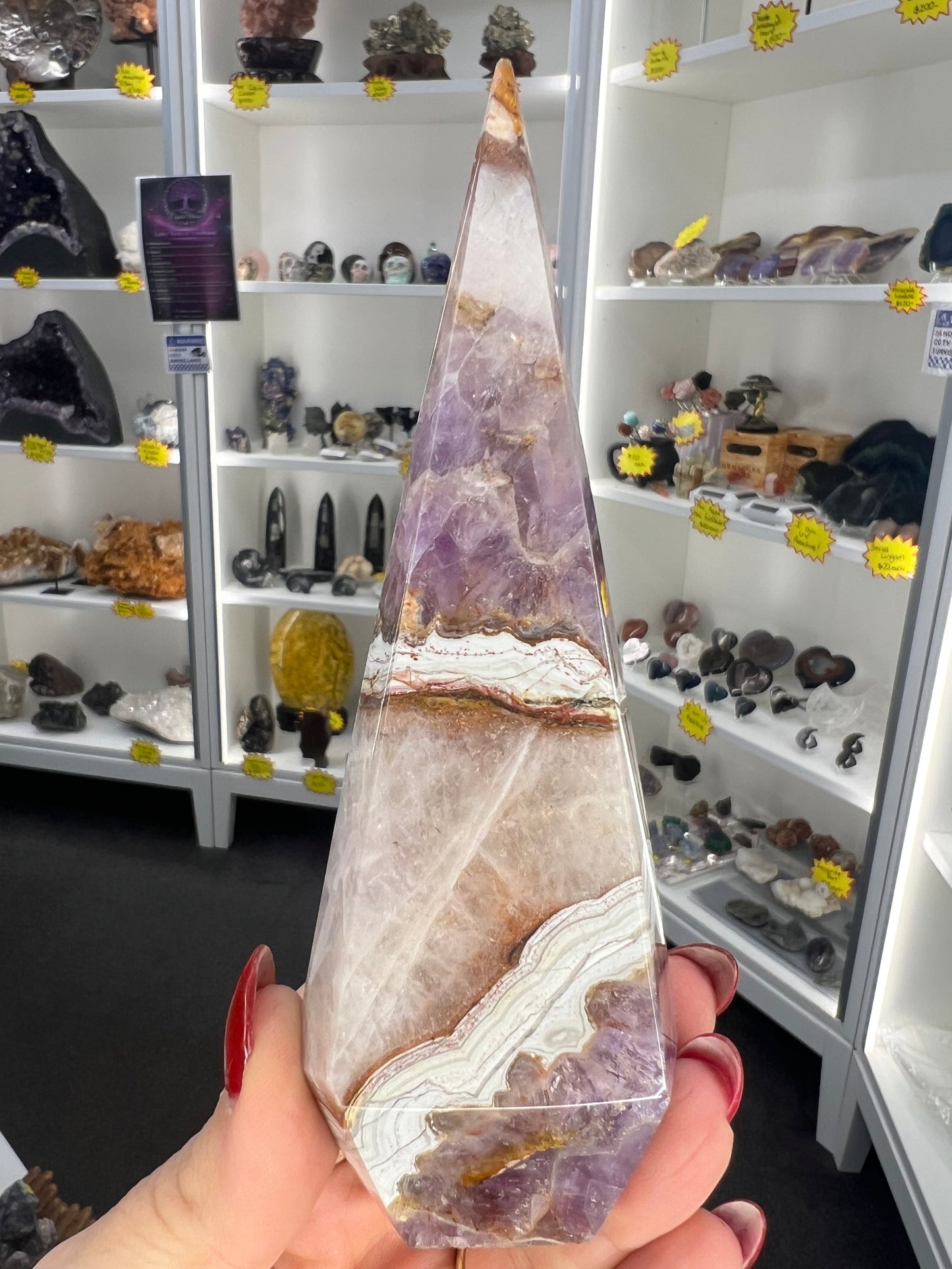 Crazy Lace Amethyst Freeform