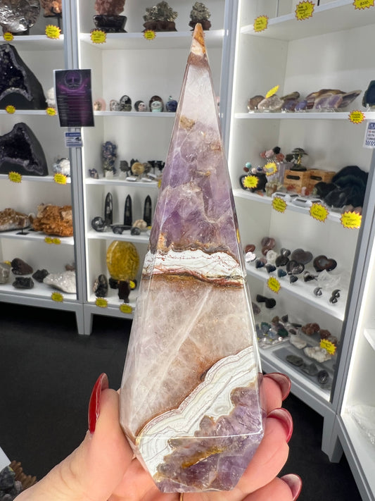 Crazy Lace Amethyst Freeform
