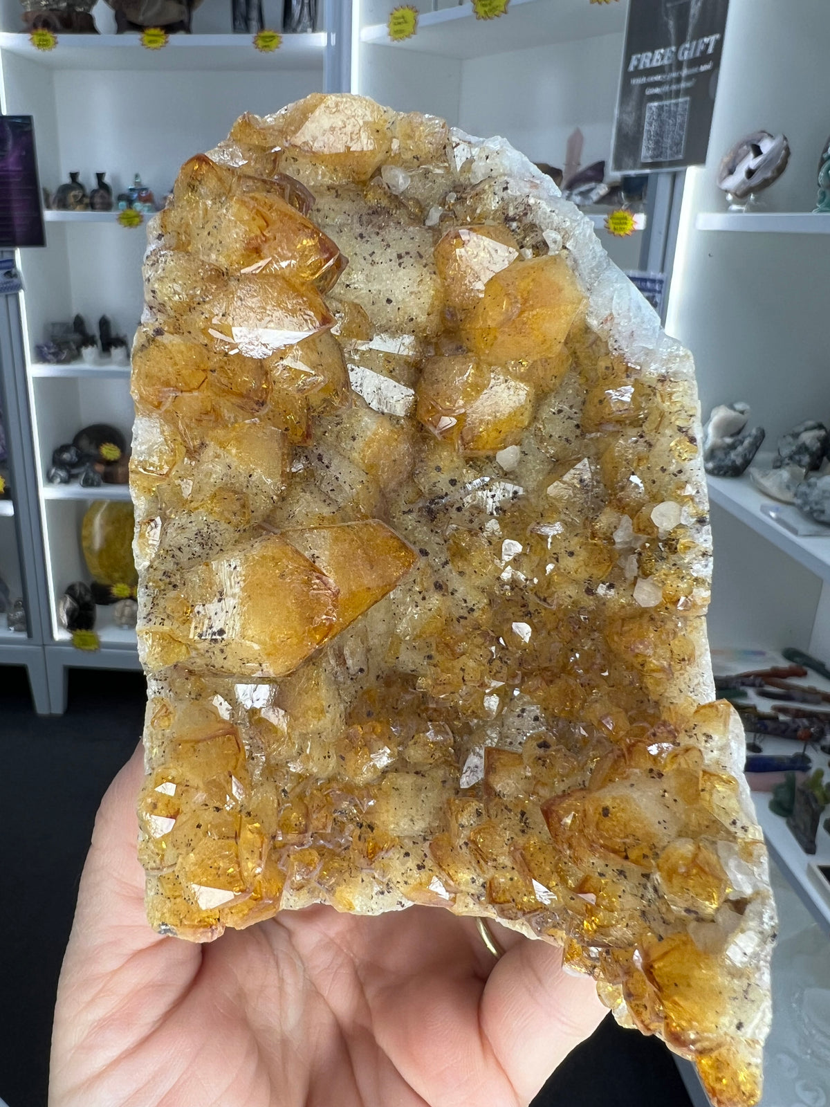 Citrine Cluster Specimen