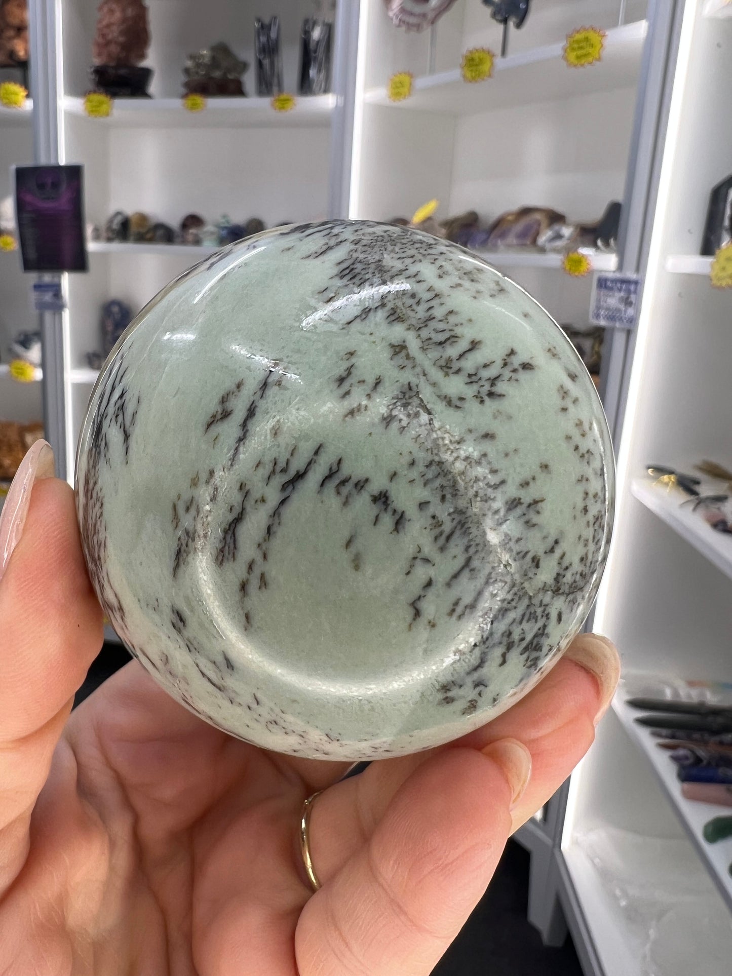 Picture Jasper Sphere with Stand