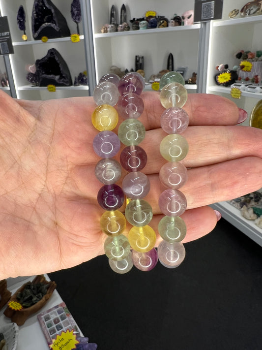 Candy Fluorite 10mm Bracelet