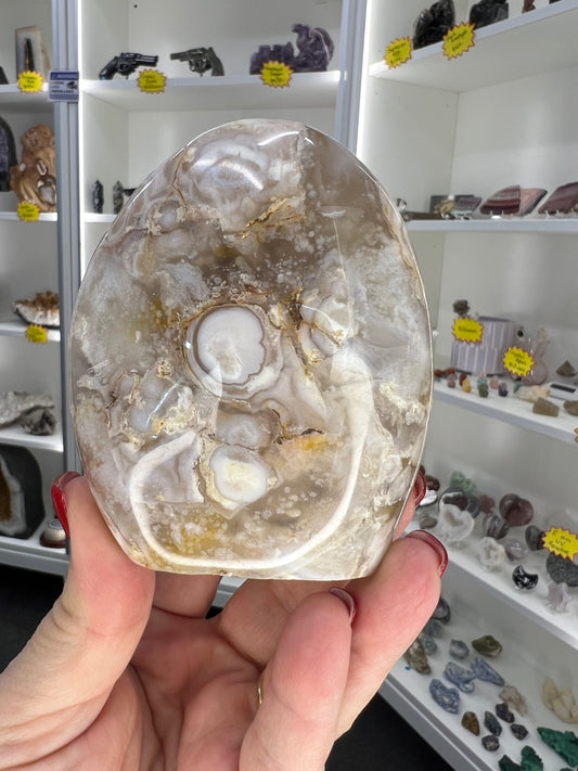 Flower Agate Freeform