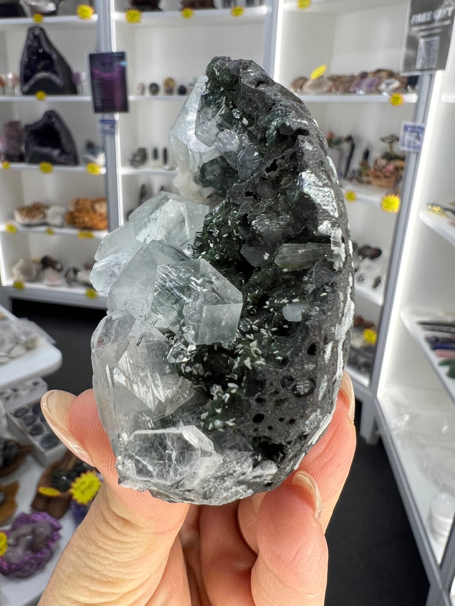 Apophyllite x Stilbite Specimen