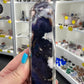 Blue Flower Agate Tower