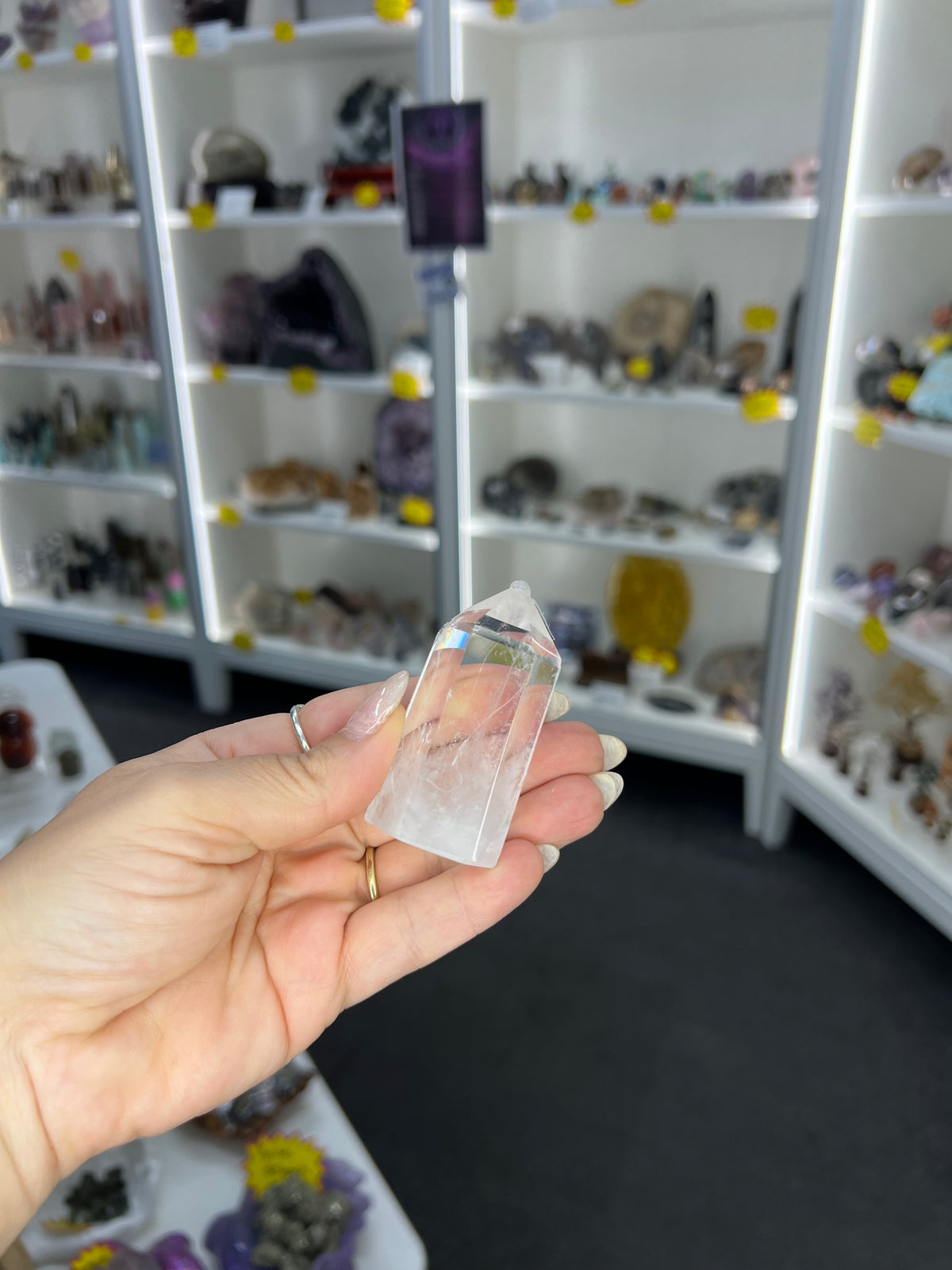Clear Quartz Tower