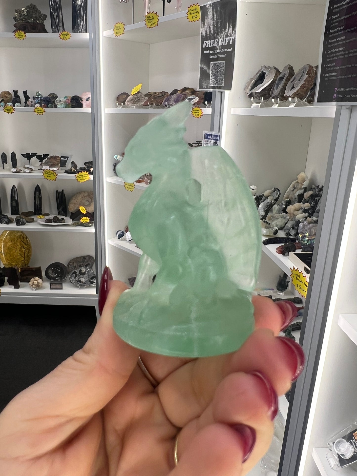 Fluorite Dragon