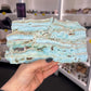 Hemimorphite Slab with Stand