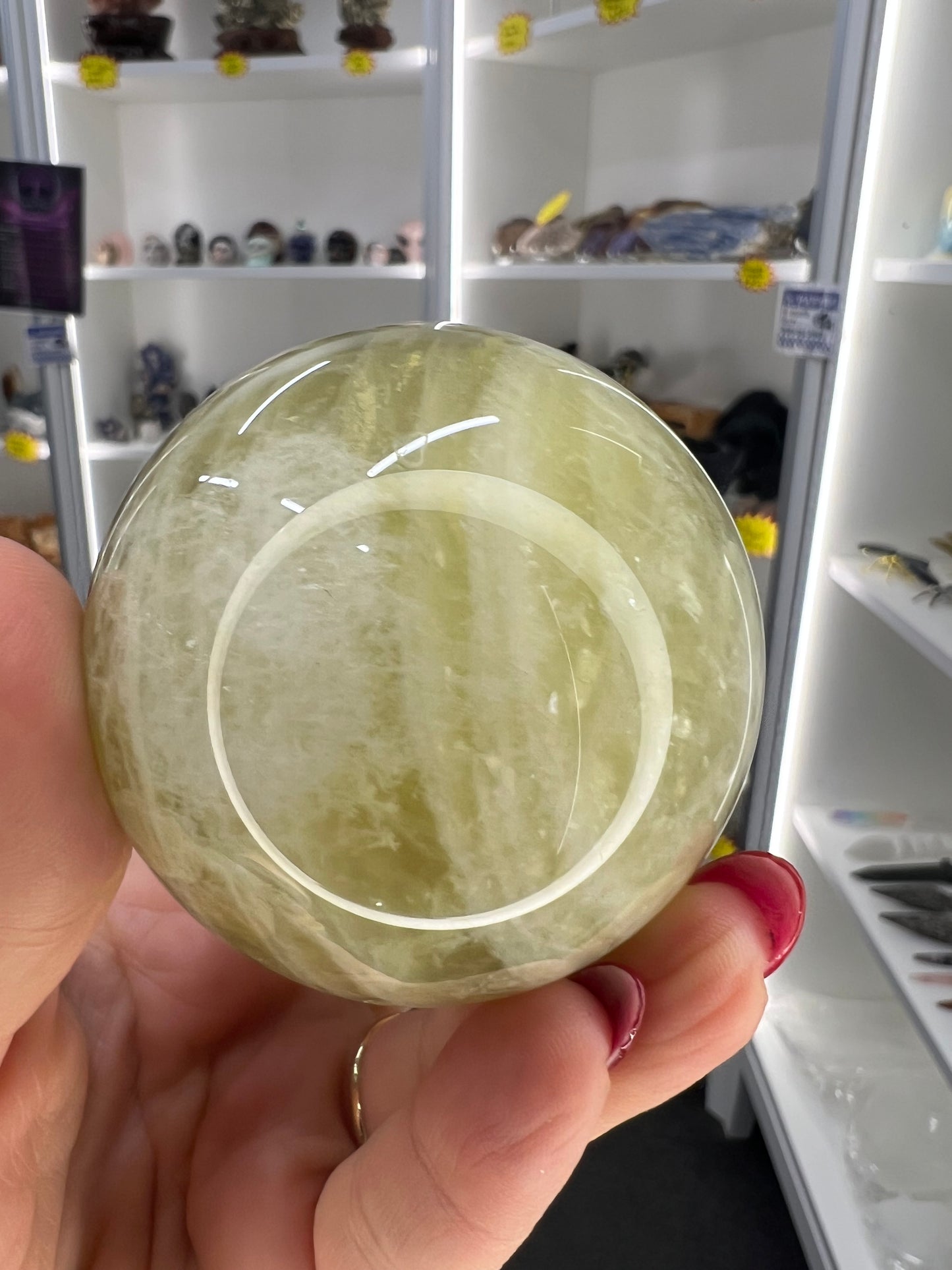 Citrine Sphere with Stand