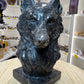 Huge Yooperlite Wolf Head (UV Reactive)