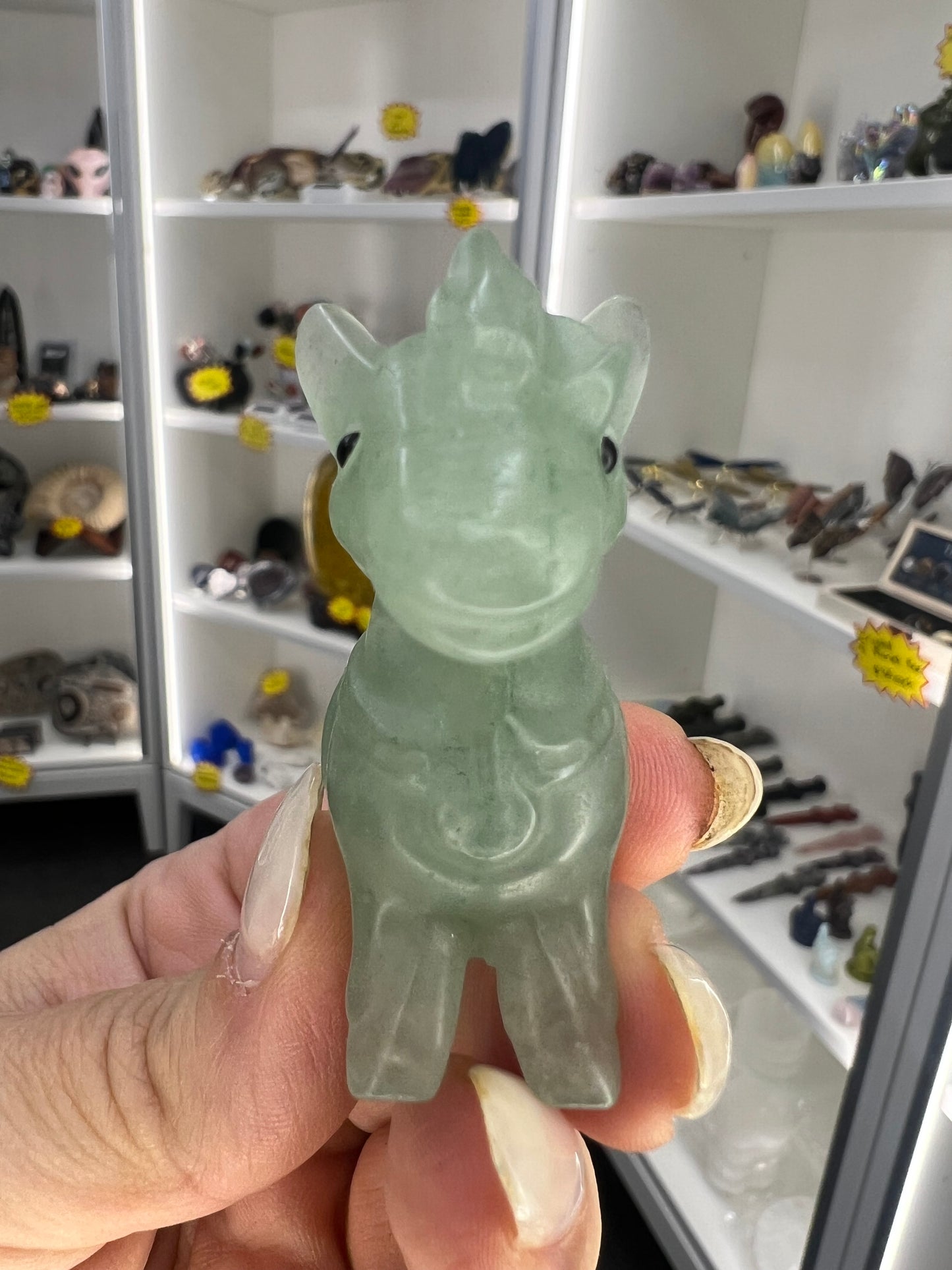 Green Aventurine Horse
