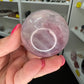 Lavender Rose Quartz Sphere on Stand
