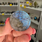 Labradorite Lion Head Disk