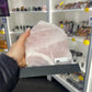 Rose Quartz Slab on Base
