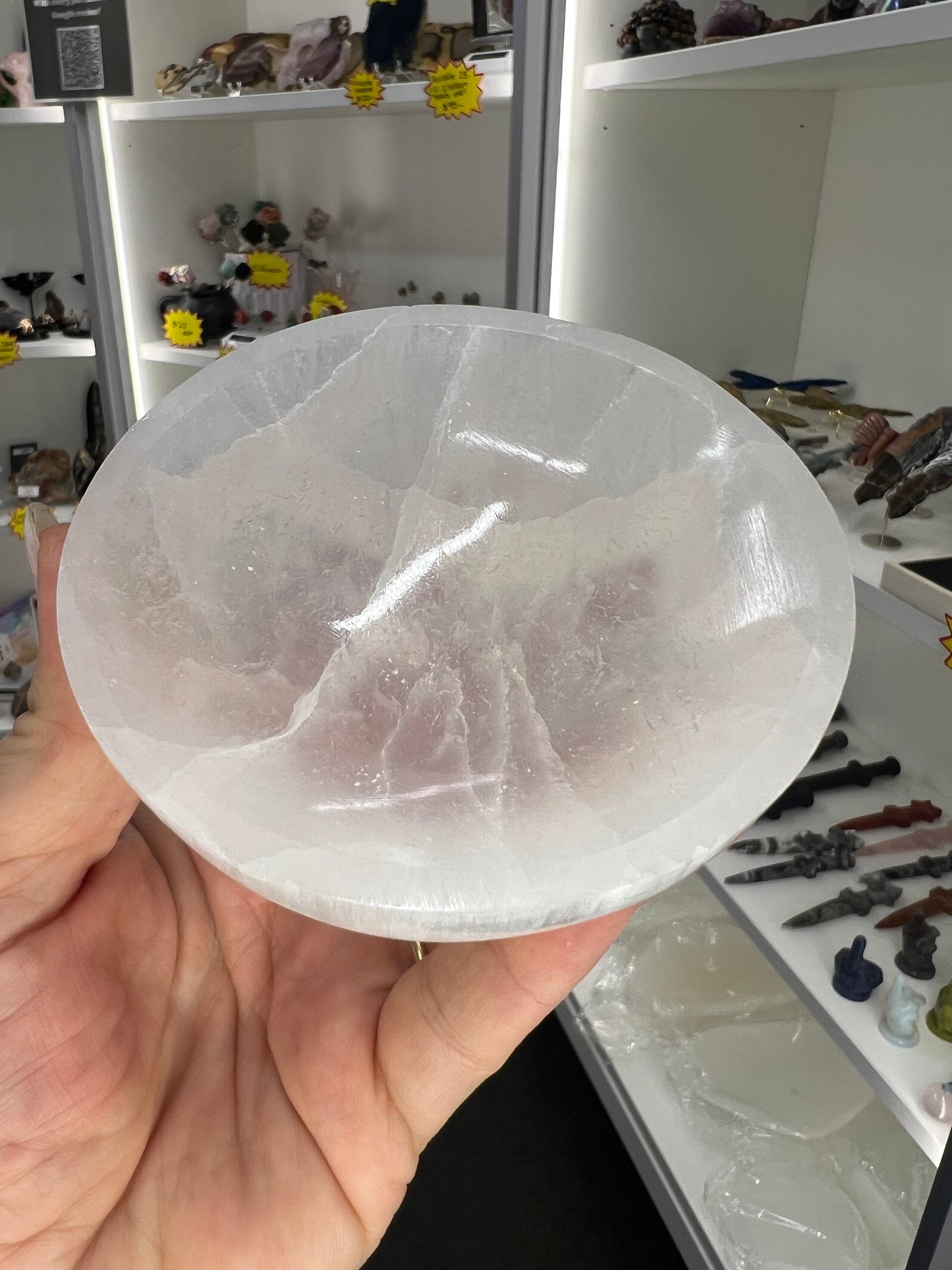 Selenite Bowl