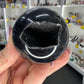 Druzy Black Agate Sphere with Stand