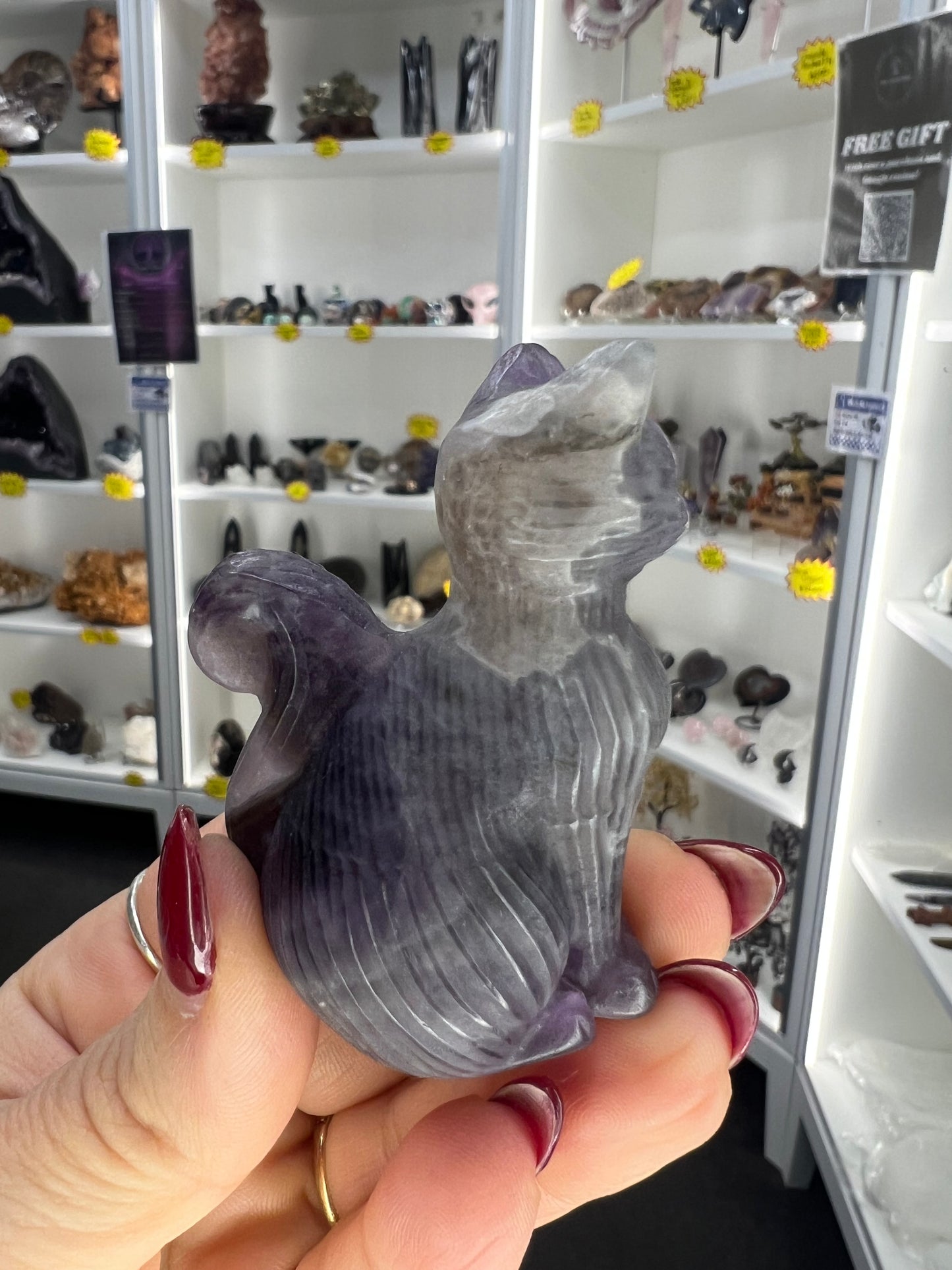 Chevron / Dream Amethyst Cat