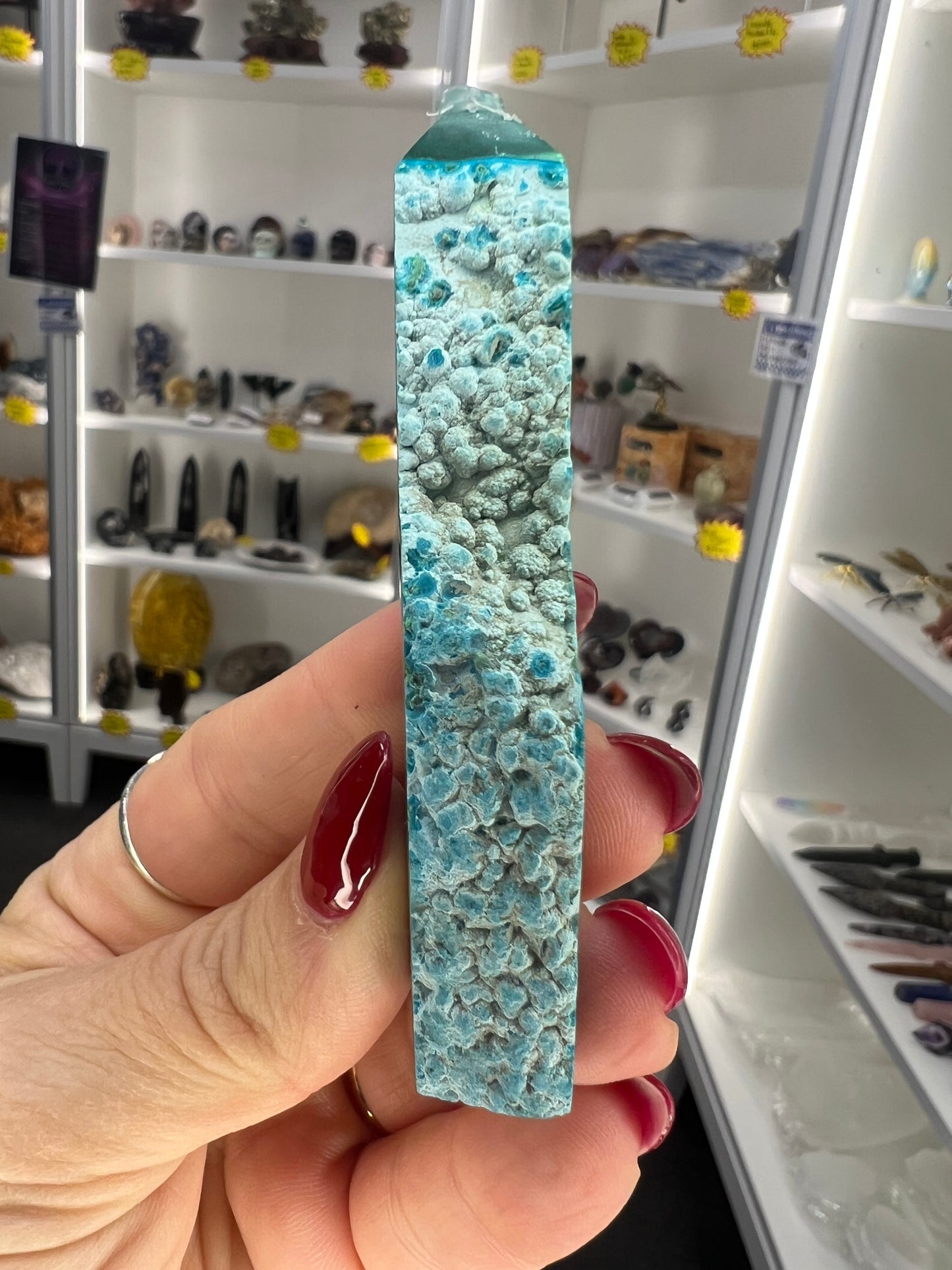 Malachite x Chrysocolla Point