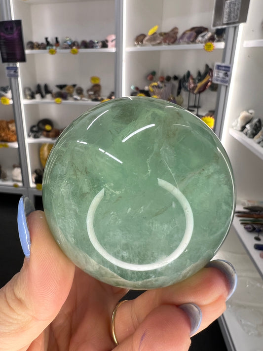 Fluorite Sphere with Stand