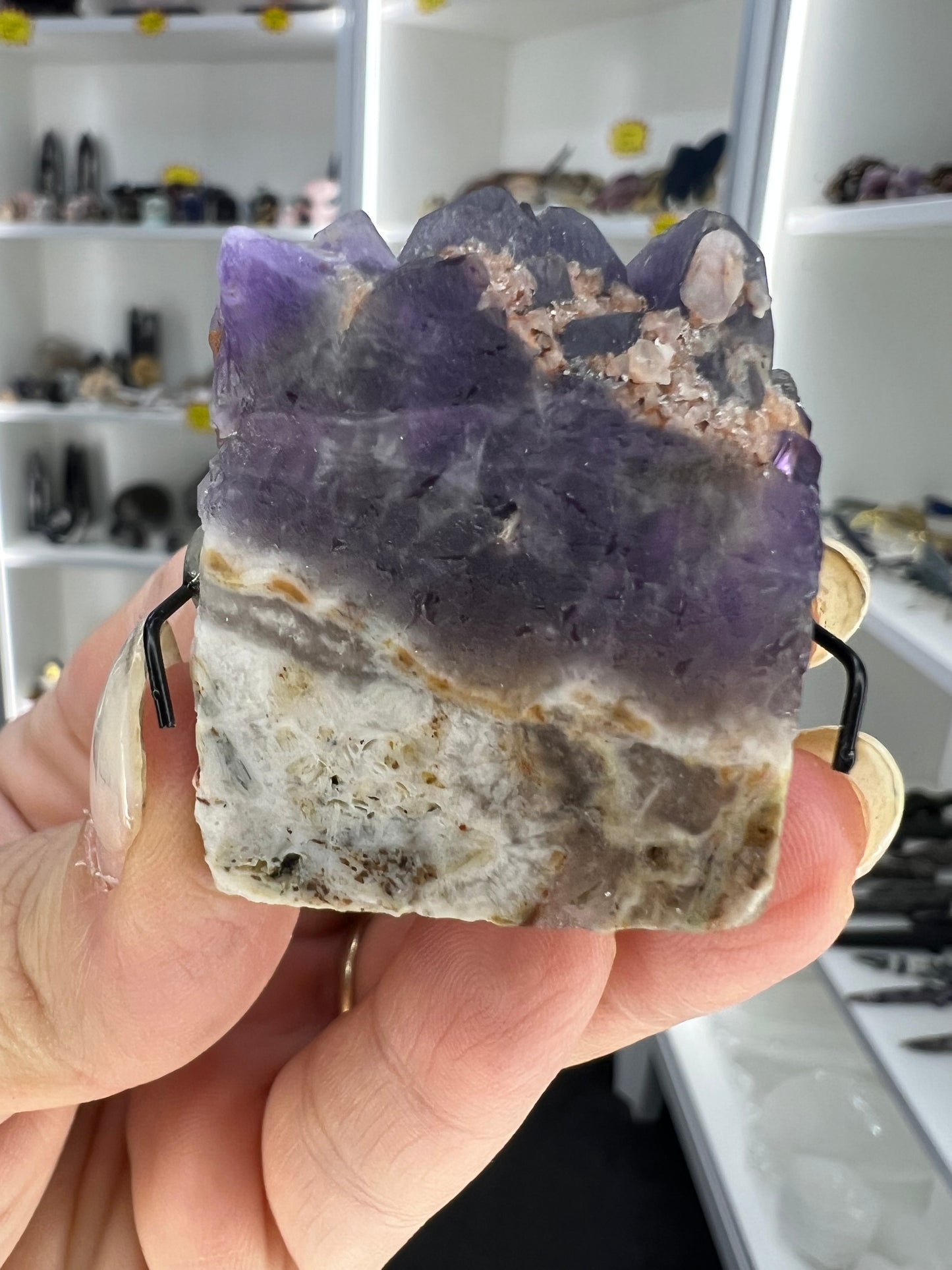 Amethyst Cluster Little Guy
