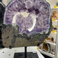 Amethyst on Metal Stand