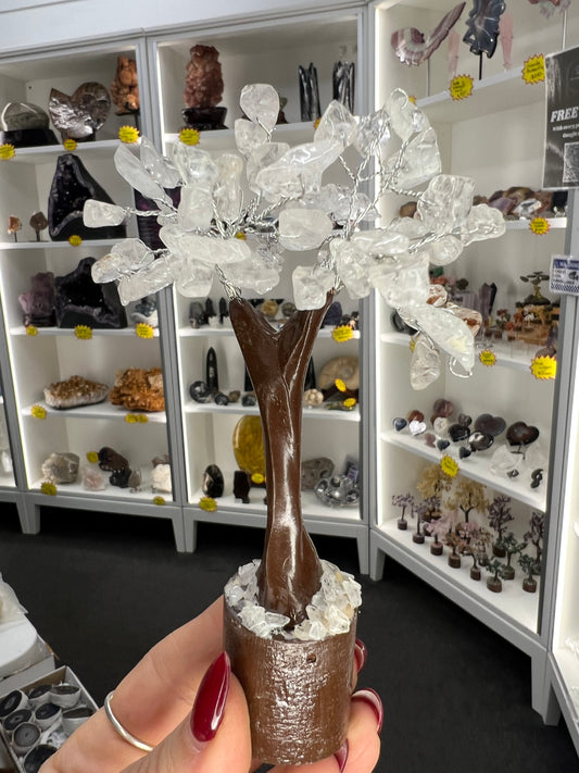 Clear Quartz Tree