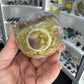 Geode Agate Sphere with Stand
