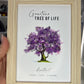 Amethyst Chip Tree Frame