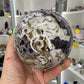 Chevron / Dream Amethyst Sphere with Stand