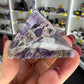 Chevron / Dream Amethyst Pyramid